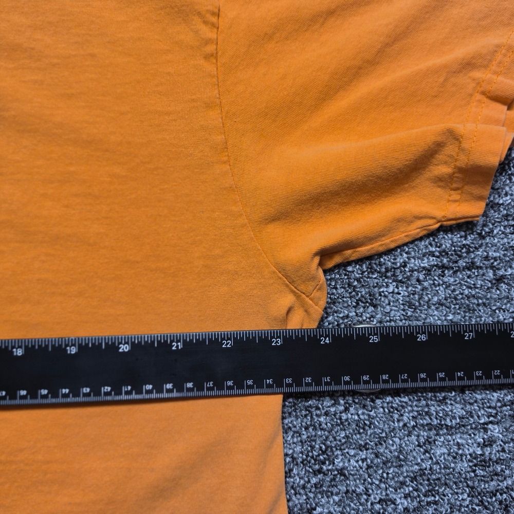 Y2K Distressed Gorpcore Tee Mens XL Orange 2006 NASCAR Tony Stewart Nextel‎ Cup - Picture 12 of 13